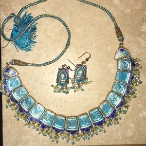 Necklace and earring set